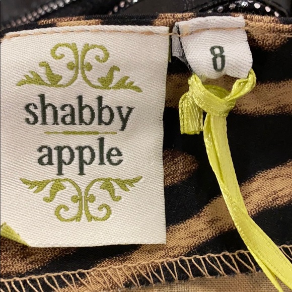 Shabby Apple Cheetah Print Skirt 224 - Picture 5 of 6